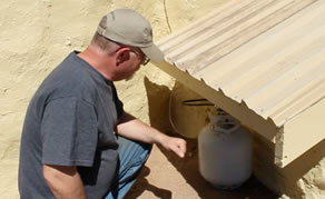 Soil Cement Radiant Heat Floor Install pic