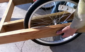 Homeschool Engineering Project - Attaching Wheel