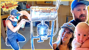 Pantry Barn Door Colored Epoxy, Tractor Fix & Smoker Test | Weekly Peek Ep233