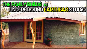 The Family Builds an Underground, Earthbag, 2-Story Building | $7000 Cost | Full Version Movie