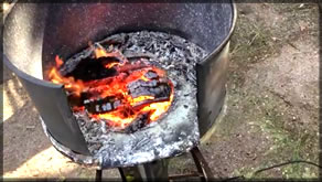 How To Build A Coal Forge | Simple Homemade Blacksmith's Forge