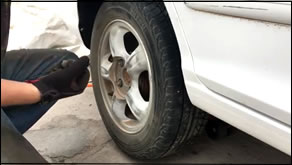 Car wobbles or vibrates when slowing down or braking