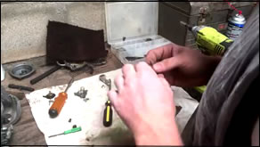 make simple tool to clean out carburetor jet