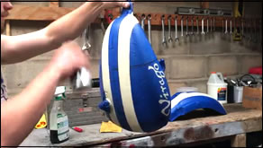 painting a motorcycle custom paint job for cheap