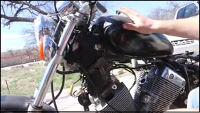 How to adjust the timing on a Yamah Virago Motorcycle