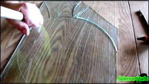 Cutting Glass 3D print bed using Cheap Circle Glass Tool from China!