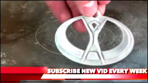 3d Print Burning Man Pendant Necklace Chain