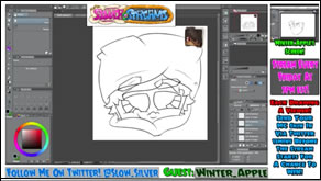 How to: Live Stream of Digital Art Too Much Tea